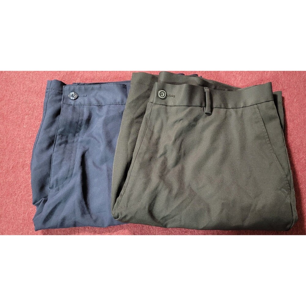 Set Of 2 Men's Casual Golf Shorts Size 38 Blue And Black FILA And Grand Slam